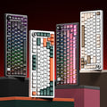 Tri-Mode Mechanical Keyboard Custom Kit with RGB Lighting, Kwzki Electronics
