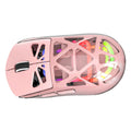 Kwzki Electronics Wireless Gaming Mouse, Lightweight, 3 Mode Connectivity, 4800 DPI, Pink